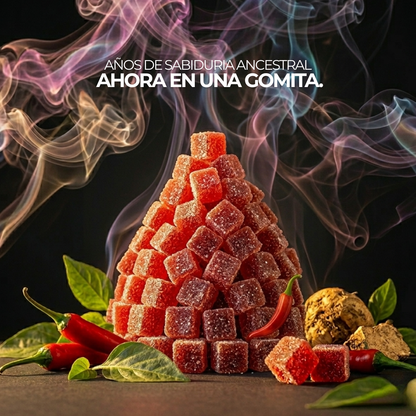 Spicy Cubes | El poder ancestral, ahora en gomita.