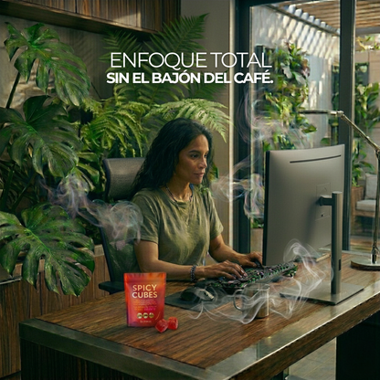 Spicy Cubes | El poder ancestral, ahora en gomita.
