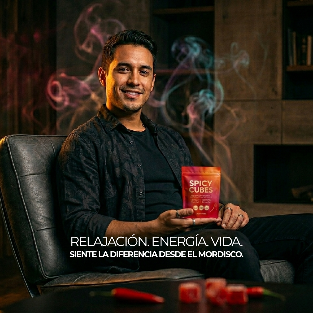Spicy Cubes | El poder ancestral, ahora en gomita.
