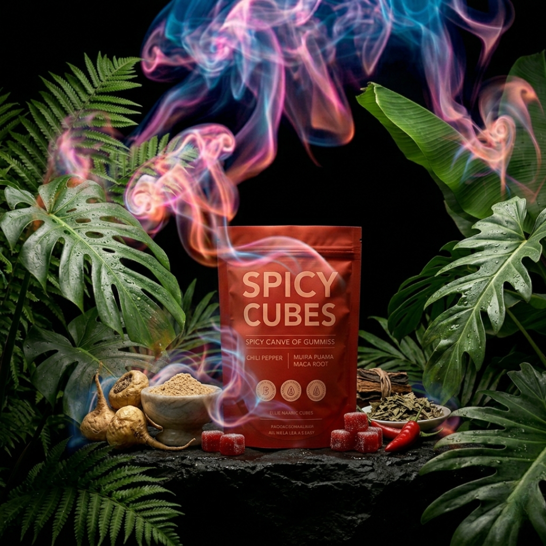 Spicy Cubes | El poder ancestral, ahora en gomita.