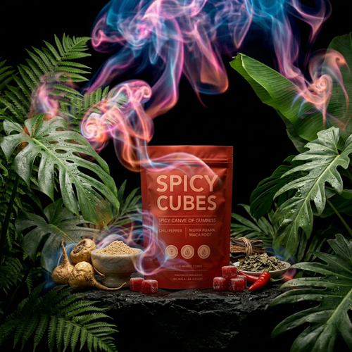 Spicy Cubes | El poder ancestral, ahora en gomita.